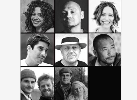 Die Künstler des Symposiums (v.l.n.r.). Oben: Noemí Palacios (Spanien), Kanu (Italien), Olena Dodatko (Ukraine). Mitte: Fernando Pinto (Kolumbien), Josef Pleier (Deutschland), Liu Yang (China). Unten: Johannes Kroeker & Elias Nunner (Deutschland), Corinna Zürcher & Martin Böttcher (Deutschland).