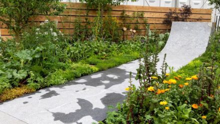 Schaugarten „Planet Good Earth“. Design und Ausführung: Betongpark & Urban Organic
