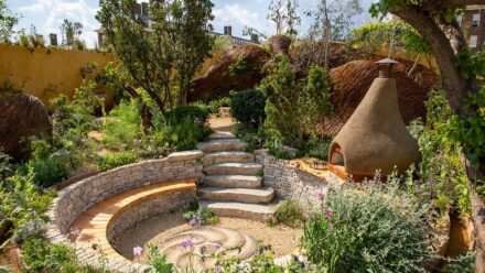 Der „The Freedom from Torture Garden: A Sanctuary for Survivors“. Design: John Warland & Emma O’Connell; Ausführung: Living Landscapes