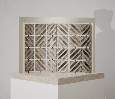 Trame. Kinetic Stone Carpet. Designer/S: Miriam Manca, Francesco Capula. 