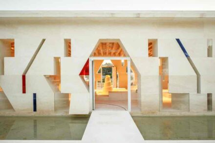 Gilles Perraudin: Showroom für die Firma Carrières de Provence.