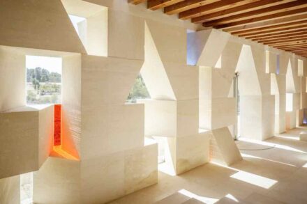 Gilles Perraudin: Showroom für die Firma Carrières de Provence.