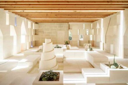 Gilles Perraudin: Showroom für die Firma Carrières de Provence.