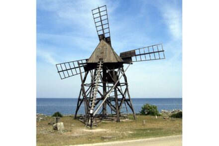Die letzte Scheuermühle auf Öland. Foto: Texelson / Wikimedia Commons