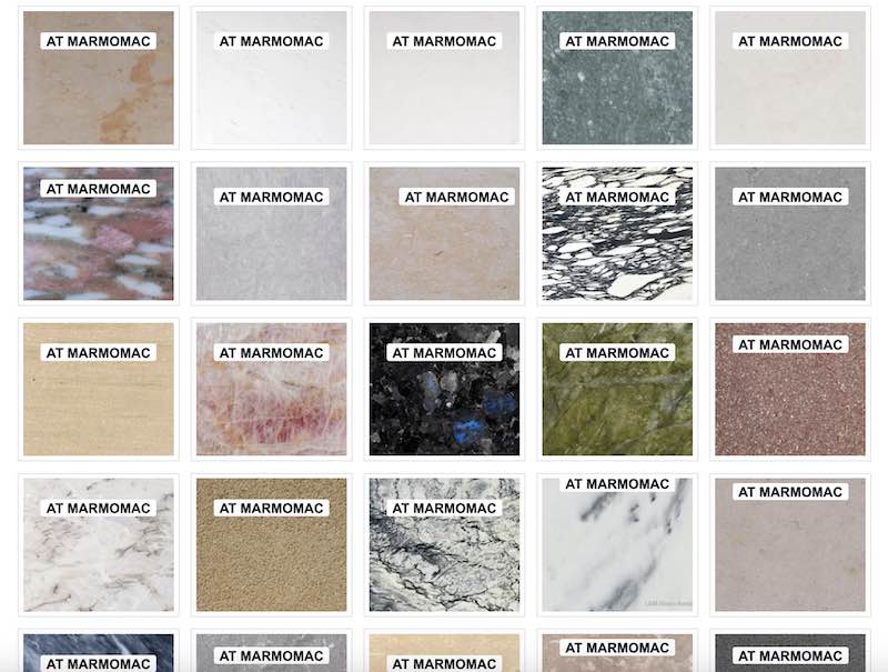 In unserem STONE FINDER und auf der Marmomac