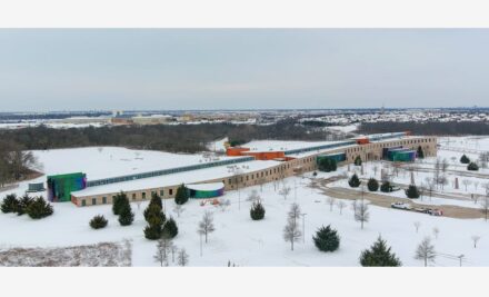 The Wylie Municipal Complex at a week-long deep freeze a few years back.
