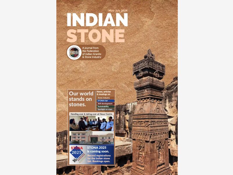 “Indian Stone,” a journal by the Federation of the Indian Granite & Stone Industry (FIGSI), has a report about the Chamarajanagar Cluster