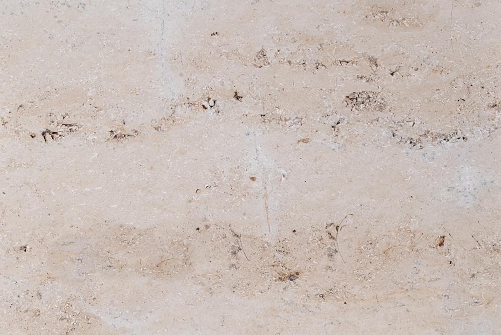 German DIETFURT TRAVERTINE with hues ranging from light beige to honey and a distinct beige veining, quarried in Bavaria by Franken-Schotter