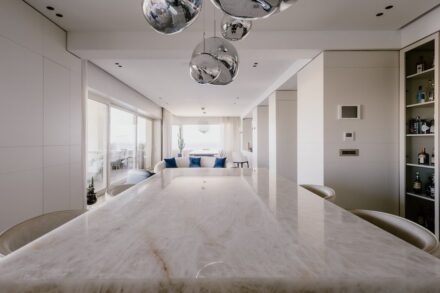 Antolini: Neugestaltung einer stilvollen Wohnung auf Malta.