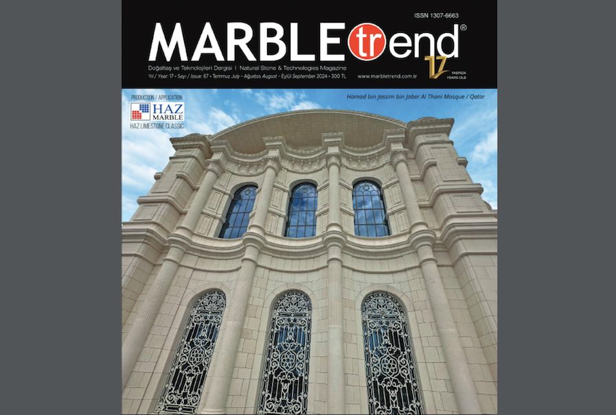“This is perhaps our most pessimitic issue“, editor-in-chief Hasan Erkazip writes about Turkish stone exports in Marble Trend magazine (#67, Sept 2024)