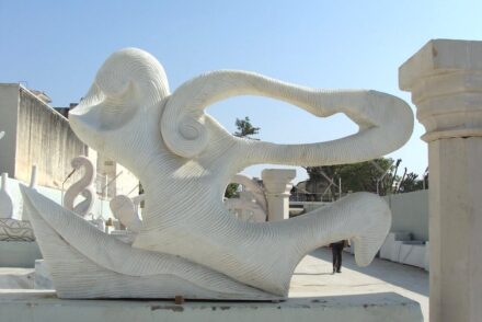 Makrana marble.