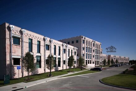 TexaStone Pink limestone.