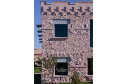 TexaStone Pink limestone.