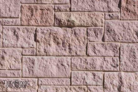 TexaStone Pink limestone.