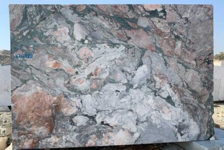 Marble Four Seasons Pink quarried by Xiaotian Mining in Cambodia.