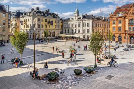 Stora Torget square, Uppsala. Karavan Architecture office.