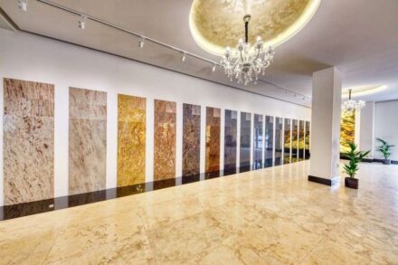 Showroom der Firma Adriatik Stone. Foto: Firma