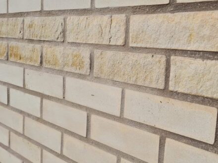 Bricks aus dem Darney Sandstein der Firma Hutton Stone.