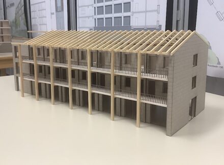 Der Siegerentwurf der Studenten Andre Dietzel, Johann Kaplan, Kerem Kiren, Sven Rohman für den „Campus Steinzentrum Wunsiedel“.