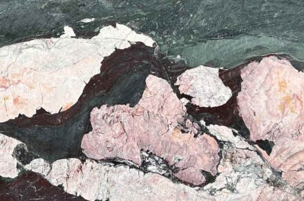 Marble Four Seasons Green quarried by Xiaotian Mining in Cambodia.