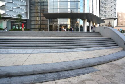 Sesame Black granite from Dalian Yusheng, China.