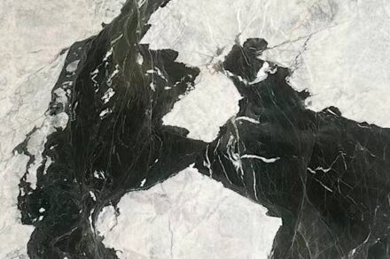 Marble Panda Green quarried by Xiaotian Mining in Cambodia.