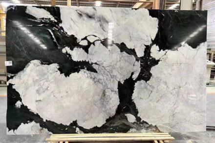 Marble Panda Green quarried by Xiaotian Mining in Cambodia.