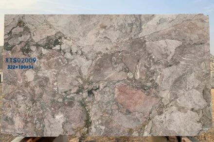 Marble Sakura quarried by Xiaotian Mining in Cambodia.