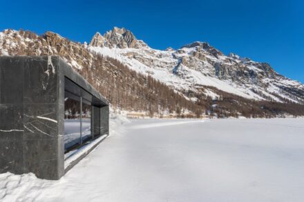 Sauna in St. Moritz.