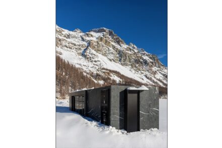 Sauna in St. Moritz.
