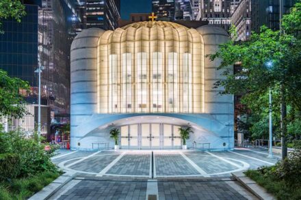 Category Commercial Exterior: Saint Nicholas Greek Orthodox Church and National Shrine, New York, New York.