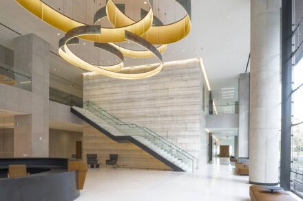 Category Commercial Interior: Travis County Civil and Family Courts Facility, Austin, Texas.