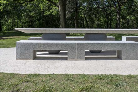 Category Public Landscapes/Parks/Memorials: Crawford Memorial Park “Comunidad” Public Art Project, Dallas, Texas.