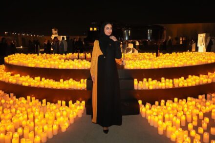 Gala für die Ausstellung der fertigen Bildhauerarbeiten.
