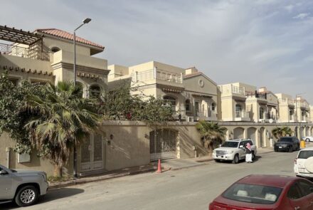Wohnhäuser im Viertel Ghirnatah in Riyadh.