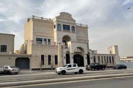 Wohnhäuser im Viertel Ghirnatah in Riyadh.