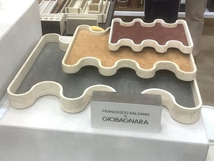 Giobagnara: everyday objects made of natural stone.