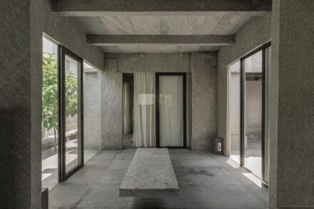 “Interlocking Stone House” by Play Architecture.