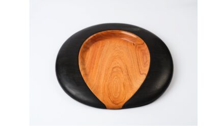 Studio Anansi: slate and acacia wood.