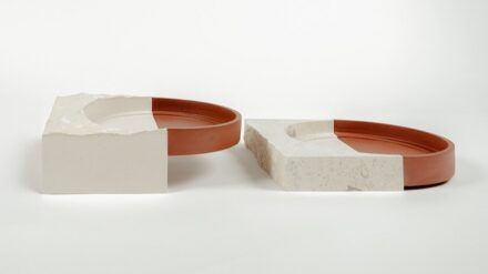 Ceramics studio Vitor Reis: limestone and clay.