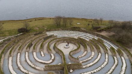 Kerdroya stone labyrinth.