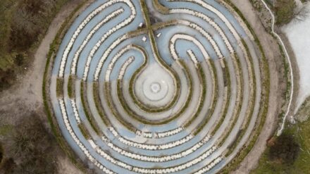 Kerdroya stone labyrinth.