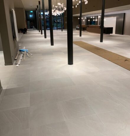 Sandstone Perla, quarried by Rubio Stone in Northern Spain.