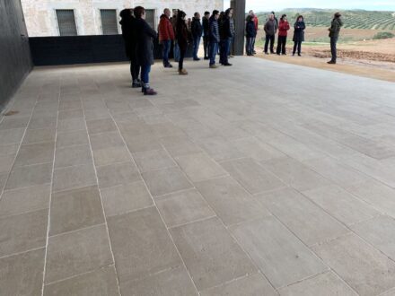 Sandstone Perla, quarried by Rubio Stone in Northern Spain.