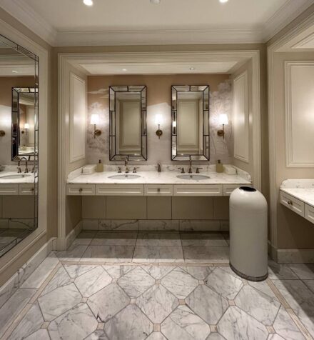 CID Award Winners – Design and Installation, Commercial Stone Design: Charleston Place Hotel, Sunray Flooring Company, Charleston, S.C.