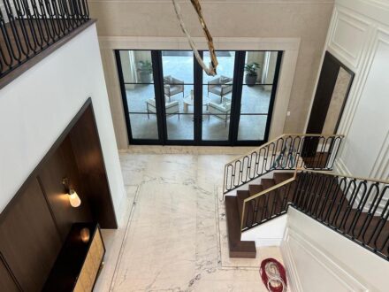 CID Award Winners – Design and Installation, Residential Stone Installation: Private Residence - Central Florida, Stone Tile Group, Orlando, Fla.