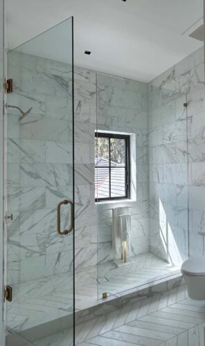 CID Award Winners – Design and Installation, Residential Stone Installation: Private Residence - Central Florida, Stone Tile Group, Orlando, Fla.