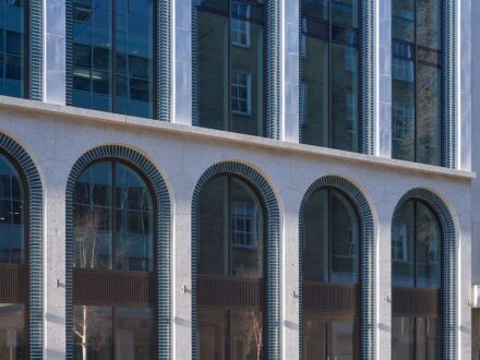 Limestone Portland Grove Whitbed from Albion Stone: Berners & Wells, London.