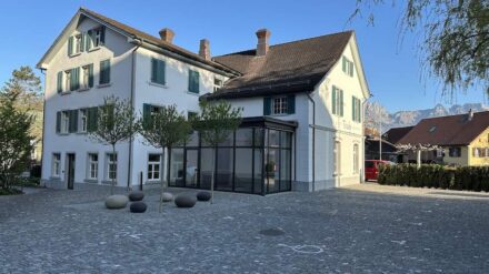 Landscape Architecture Category: Third prize went to VitalGarten for the design of the greenery at the Traube Inn in Buchs in the canton of St. Gallen.