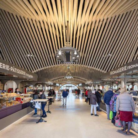 Collectif Studiolada: Markthalle in Saint-Dizier.